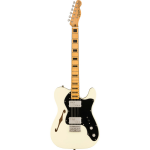 Squier FSR Classic Vibe '70s Telecaster Thinline Olympic White MN elektrische gitaar