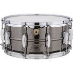 Ludwig LB417K Black Beauty Hammered snaredrum 14 x 6.5 inch