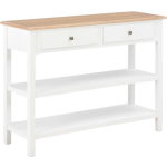 Vidaxl Dressoir 110x35x80 Cm Mdf - Blanco