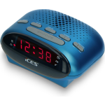 Lenco Fm Wekkerradio Ices Icr-210 Blue - Blauw