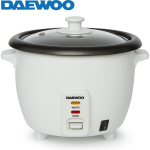 DAEWOO Drcooker Rijstkoker - 400 Watt - 1 Liter - - Wit