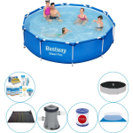 Bestway Steel Pro Rond 305x76 Cm - Zwembad Combinatie Deal - Blauw