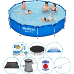 Bestway Steel Pro Rond 366x76 Cm - Zwembad Met Accessoires - Blauw