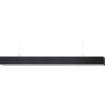 BES LED Led Hanglamp - Hangverlichting - Cobalt - 40w - Natuurlijk Wit 4200k - Mat - Aluminium - 5cm - Zwart