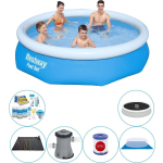 Bestway Fast Set Rond 305x76 Cm - Zwembad Combinatie Deal - Blauw