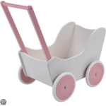 Bandits and Angels - Poppenwagen Little Angel White - Wit