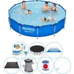 Bestway Steel Pro Rond 366x76 Cm - Zwembad Set - Blauw