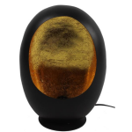 Non-branded Tafellamp Eggy 25w 32 X 44 Cm E27 Staal - Zwart