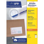 Etiket Avery Ilk 105x70mm 100 Vel 8 Etiketten Per Vel - Wit