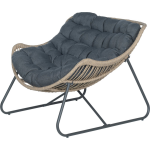 Garden Impressions Carmen Relax Fauteuil - Mystic Grey - Bruin