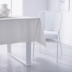 Today Tafelkleed - Tafellaken - 150 X 250 Cm- Polyester- Krijt - - Wit
