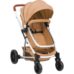 Vidaxl Kinderwagen 2-in-1 Aluminium Taupe