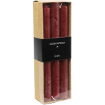 Countryfield Kaarsen Vela 21 Cm Wax 6 Stuks - Rood