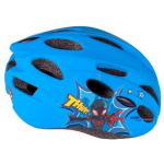 Disney Fietshelm Spider-man Junior Maat 52-56 - Blauw