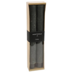 Countryfield Kaarsen Vela 25 Cm Wax 2 Stuks - Zwart