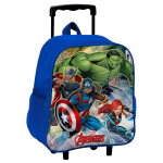 Marvel Trolleyrugzak Avengers Junior 9,2 Liter Polyester - Blauw