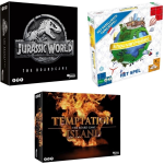 Spellenbundel - 3 Stuks - Jurassic World The Boardgame & Ik Hou Van Holland Bordspel & Temptation Island