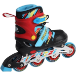 Laubr Skeelers Streetrunner Abec 5 Maat 35-38 Multicolor - - Zwart