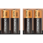 Duracell N Alkaline Batterij 1.5v, 4 Stuks (E90 / Lr1) Voor Zaklampen, Rekenmachines En Fietsverlichting