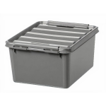 Smartstore Opbergbox Recycled 14 Liter Polypropyleen Taupe