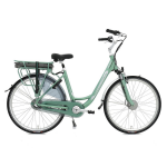 Vogue Elektrische fiets Basic dames Green 47cm N7 468 Watt - Groen