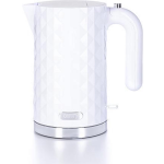 Camry Top Choice - Moderne Waterkoker - Diamant - 2200 Watt - 1.7 Liter - Wit