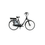 Vogue Elektrische fiets Basic dames Mat 47cm N7 468 Watt Mat - Zwart