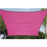 Velleman Schaduwdoek Vierkant 3,6x3,6 Fuchsia - Rosa