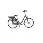 Vogue Elektrische fiets Basic dames Mat 47cm N7 468 Watt - Grijs