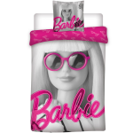 Barbie Sunglasses Dekbedovertrek - Eenpersoons - 140 X 200 Cm - Multi - Roze
