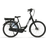 Vogue Elektrische fiets Infinity M300 dames 48cm 468 Watt Mat - Zwart