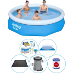 Bestway Fast Set Rond 305x76 Cm - 6-delig - Zwembad Combi Deal - Blauw