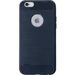 Bmax Carbon Soft Case Hoesje Voor Iphone 6/6s - Blue/ - Blauw