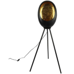 Non-branded Staande Lamp Eggy 25w 31 X 122 Cm E27 Staal - Zwart