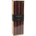 Countryfield Kaarsen Vela 20 Cm Wax 6 Stuks - Zwart