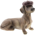 Clayre & Eef Decoratie Hond 35*19*30 Cm Meerkleurig Kunststof Hond 6pr2422 - Bruin