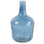 Non-branded Vaas Denley 42 X 25 Cm Glas - Blauw
