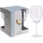 12xte Wijn Glazen Transparant 430 Ml - Wijnglazen - Wit