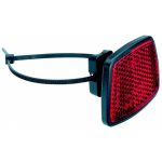 Universele achterreflector 40 mm - Rood
