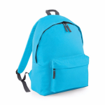 Hippe Rugtas Met Voorvak - Rugzak Voor Onderweg - Backpack - Schooltas - Blauw