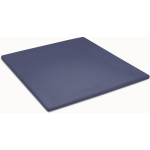 Cinderella Jersey Topper Hoeslaken - 100% Gebreide Jersey Katoen - Lits-jumeaux (160x200/210 Cm) - Dark Blue - Blauw