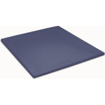 Cinderella Jersey Topper Hoeslaken - 100% Gebreide Jersey Katoen - 1-persoons (80/90x200/210 Cm) - Dark Blue - Blauw