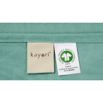 Kayori Shizu Topper Hoeslaken Split Perkal - Groen