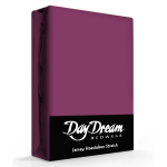 Day Dream Jersey Hoeslaken Blackberry-180 X 200 Cm - Paars