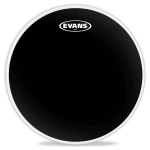 Evans B16ONX2 16 inch Onyx tomvel Black