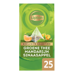 Lipton - Exclusive Selectione thee Mandarijn Sinaasappel - 6x 25 zakjes - Groen