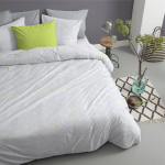 Cinderella Solder Dekbedovertrek - 100% Percale Katoen - Lits-jumeaux (240x200/220 Cm + 2 Slopen) - Grey - Grijs