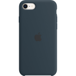 Apple iPhone SE 2022 / SE 2020 / 8 / 7 Silicone Back Cover Abyss-blauw