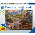 Ravensburger Puzzel Wildernis 500 Stukjes Extra Groot