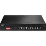 Edimax GS-1008P V2 netwerk-switch Gigabit Ethernet (10/100/1000) Power over Ethernet (PoE) - Zwart